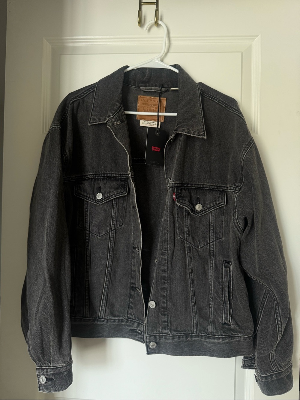 Levi's Black Denim Trucker Jacket